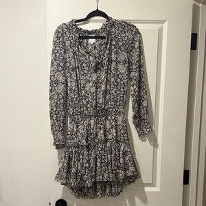 Misa floral mini dress